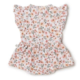Snuggle Hunny Spring Floral Short Sleeve Dress