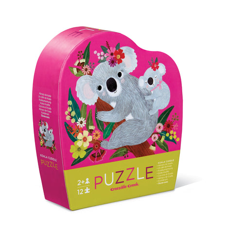 Crocodile Creek Koala Cuddle Mini Puzzle - 12pc