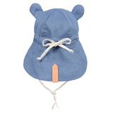 Bedhead Hat Reversible Teddy Linen Flap Hat - Steele & Flax