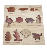 Q Toys Natural Australian Animal Puzzle