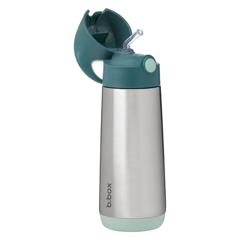 B.box Insulated Drink Bottle in Emerald Forest (500ml)