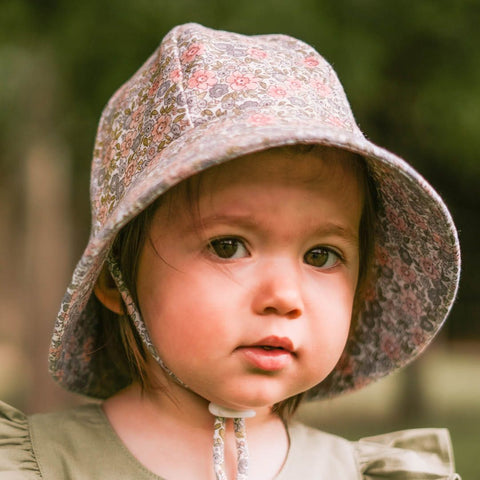 Bedhead Hat Violet Toddler Bucket Sunhat