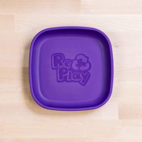 Re-Play Recycled Plastic Flat Plate in Amethyst - Original