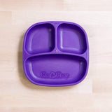 Re-Play Recycled Plastic Divided Plate in Amethyst - Original
