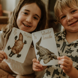 Modern Monty Australian Animal Alphabet Flash Cards