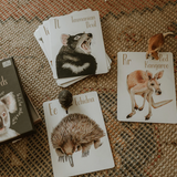 Modern Monty Australian Animal Alphabet Flash Cards