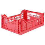 Ay-Kasa Lilliemor Midi Foldable Crate in Dark Pink (Medium Size)