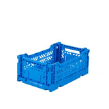 Ay-Kasa Lilliemor Mini Foldable Crate in Electric Blue (Small Size)