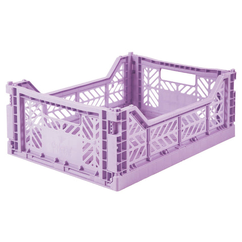 Ay-Kasa Lilliemor Midi Foldable Crate in Orchid Purple (Medium Size)