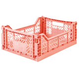 Ay-Kasa Lilliemor Midi Foldable Crate in Salmon Pink (Medium Size)