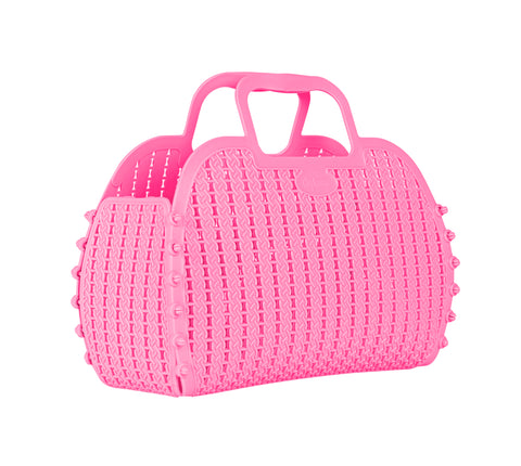Ay-Kasa Baby Pink Foldable Mini Bag
