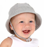 Bedhead Hat Grey Marle Toddler Bucket Sunhat