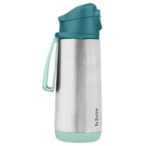 B.box Insulated Sport Spout Drink Bottle - Emerald Forest (500ml)
