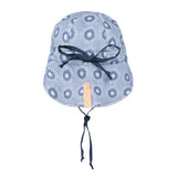 Bedhead Hat Reversible Flap Sunhat - Norman & Indigo (Size Extra-Small Only)