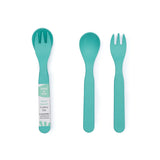 Bobo & Boo Plant Based Cutlery - Aqua Green