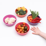 Bobo & Boo Bamboo Bowl Set in Sunset Colours