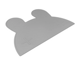 We Might be Tiny Bunny Placie (Silicone Placemat) - Dark Grey