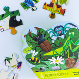Crocodile Creek Backyard Bugs Floor Puzzle - 36pc