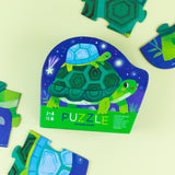 Crocodile Creek Turtles Together Mini Puzzle - 12pc