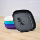 Re-Play Recycled Plastic Flat Plate in Black - Original