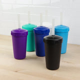 Re-Play Recycled Plastic Straw Cup in Amethyst