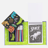 Tiger Tribe Colouring Set - Dinos in Space