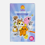 Tiger Tribe Colouring Set - Baby Animals