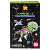 Tiger Tribe Colouring Set - Dinos in Space