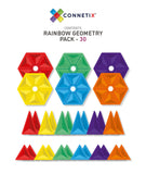 Connetix Magnetic Tiles - 30 Piece Geometry Pack