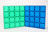Connetix Magnetic Tiles - Base Plate Set (Blue & Green)