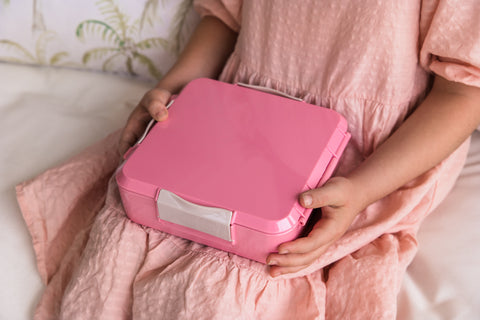 Little Lunchbox Co Bento Three+ - Blush Pink