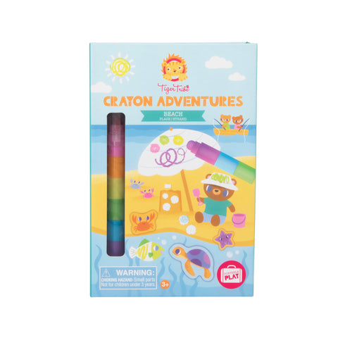 Tiger Tribe Crayon Adventures - Beach