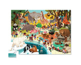 Crocodile Creek Day at the Museum Zoo Puzzle - 48pc