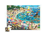 Crocodile Creek Day at the Museum Beach Puzzle - 48pc