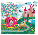 Djeco Elise's Carriage Puzzle - Silhouette Collection (54pc)