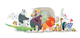Djeco Animal Parade Giant Puzzle (36pc)
