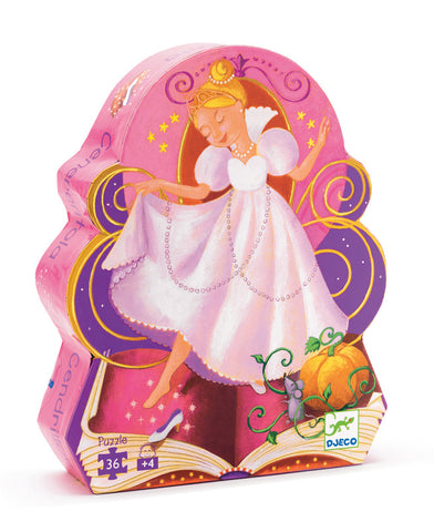 Djeco Cinderella Puzzle - Silhouette Collection (36pc)