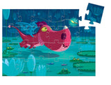 Djeco Edmond the Dragon Puzzle - Silhouette Collection (24pc)