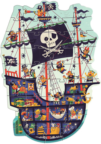 Djeco Pirate Ship Giant Puzzle (36pc)