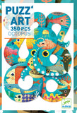 Djeco Octopus Art Puzzle (350pc)
