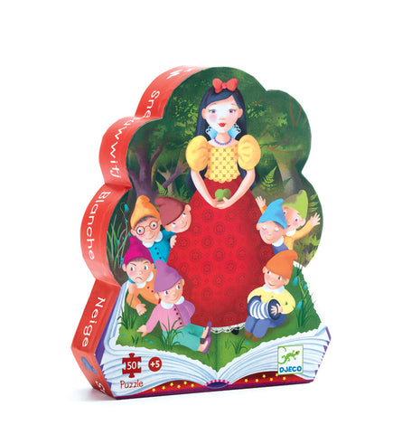 Djeco Snow White Puzzle - Silhouette Collection (50pc)