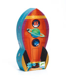 Djeco Spaceship Puzzle - Silhouette Collection (16pc)