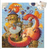 Djeco Vaillant & the Dragon Puzzle - Silhouette Collection (54pc)