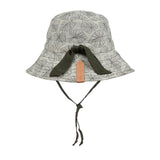 Bedhead Hat Reversible Linen Hat - Leaf & Olive