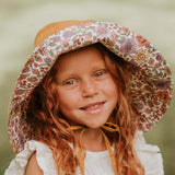 Bedhead Hat Reversible Linen Hat - Matilda & Maize (Wide Brim - Size Small Only)