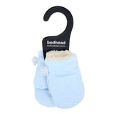 Bedhead Baby Blue Fleece Infant Mittens