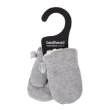 Bedhead Grey Fleece Infant Mittens