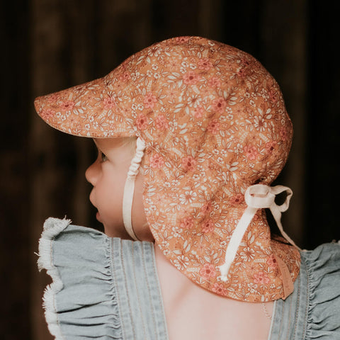 Bedhead Hat Reversible Linen Flap Hat - Alice & Flax