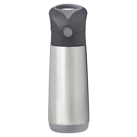 B.box Insulated Drink Bottle in Graphite (500ml)