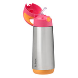 B.box Insulated Drink Bottle in Strawberry Shake (500ml)